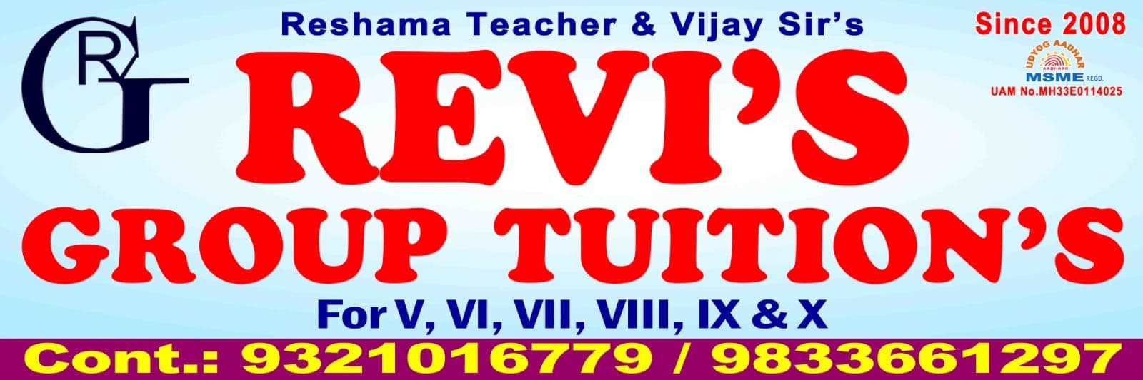 Revi's Group Tuitions