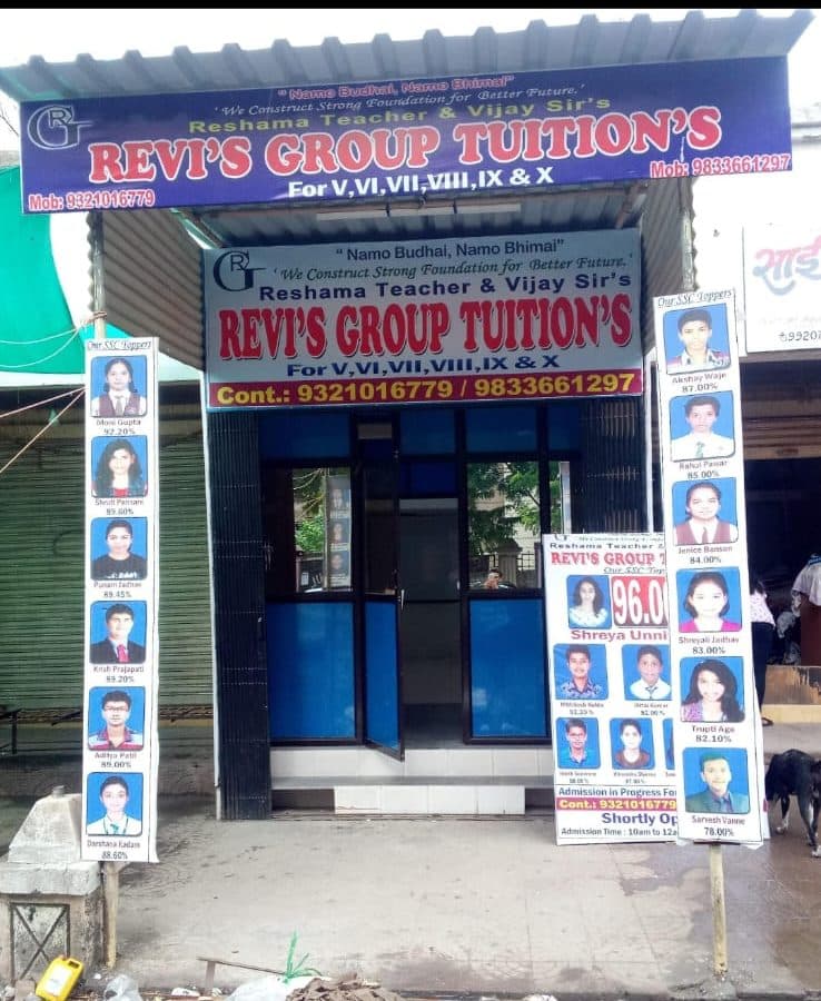 Revi's Group Tuitions storefront